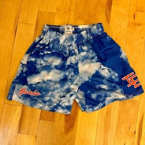 Inaka Power shorts limited edition cloud design